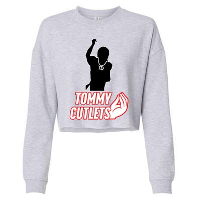 Football Td Tommy Cutlets Diamond Chain New York Italian Cropped Pullover Crew