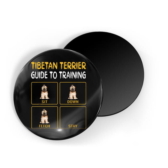 Funny Tibetan Terrier Guide To Training Dog Obedience Magnet