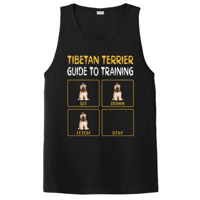 Funny Tibetan Terrier Guide To Training Dog Obedience PosiCharge Competitor Tank