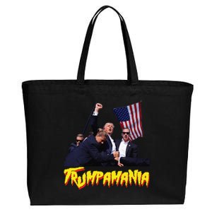 Funny Trump Trumpamania Trump Wrestling Meme Fake News Trumpamania Cotton Canvas Jumbo Tote