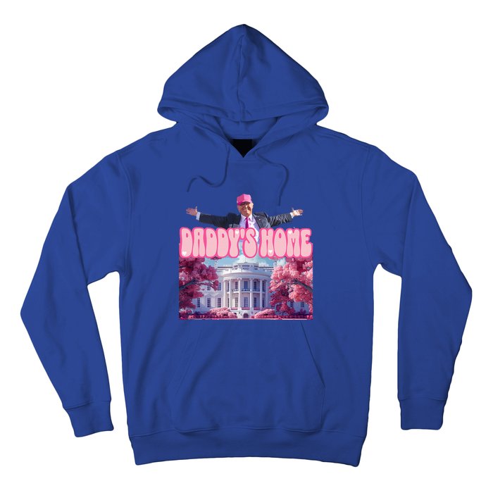 Funny Trump Take America Back DaddyS Home Trump Pink Hoodie