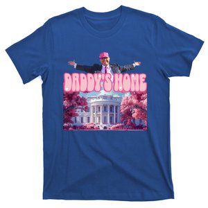 Funny Trump Take America Back DaddyS Home Trump Pink T-Shirt