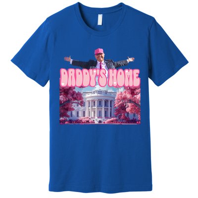 Funny Trump Take America Back DaddyS Home Trump Pink Premium T-Shirt