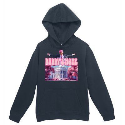 Funny Trump Take America Back DaddyS Home Trump Pink Urban Pullover Hoodie