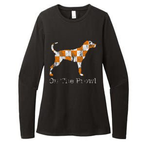 Funny Tennessee Tn Hound On The Prowl Vol Dog Knoxville Fan Game Gift Womens CVC Long Sleeve Shirt