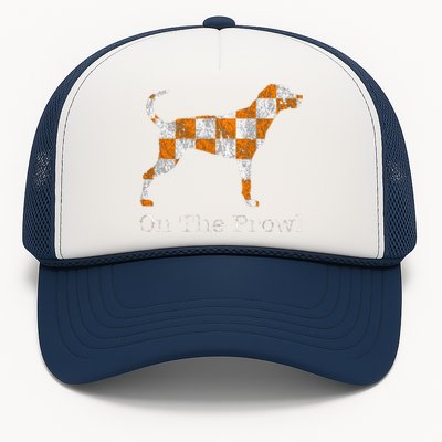 Funny Tennessee Tn Hound On The Prowl Vol Dog Knoxville Fan Game Gift Trucker Hat