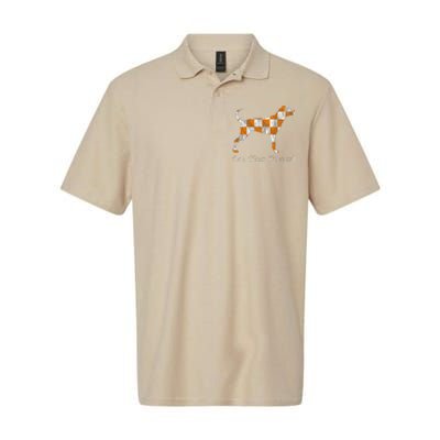 Funny Tennessee Tn Hound On The Prowl Vol Dog Knoxville Fan Game Gift Softstyle Adult Sport Polo