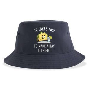 Funny Taco Tequila Lover Quote Gift Cinco De Mayo Gifts Sustainable Bucket Hat