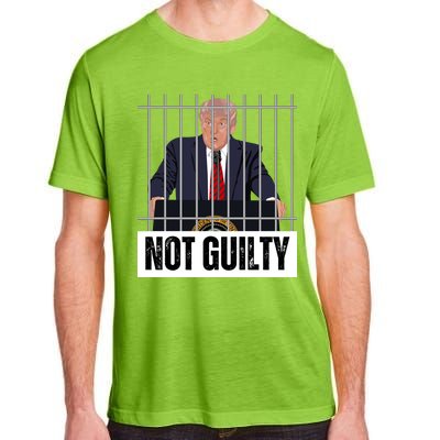 Free Trump. Trump Not Guilty, Pro Trump Supporter Adult ChromaSoft Performance T-Shirt