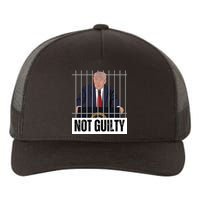 Free Trump. Trump Not Guilty, Pro Trump Supporter Yupoong Adult 5-Panel Trucker Hat