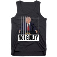 Free Trump. Trump Not Guilty, Pro Trump Supporter Tank Top