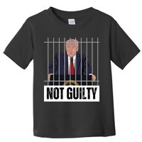 Free Trump. Trump Not Guilty, Pro Trump Supporter Toddler T-Shirt