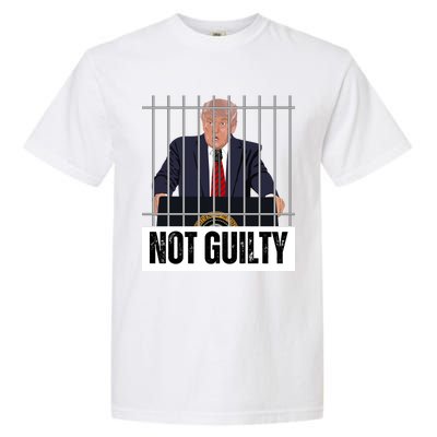 Free Trump. Trump Not Guilty, Pro Trump Supporter Garment-Dyed Heavyweight T-Shirt