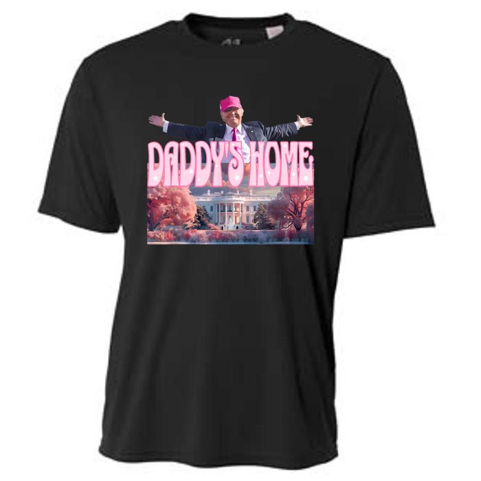 Funny Trump Take America Back DaddyS Home Trump Pink 2024 Cooling Performance Crew T-Shirt