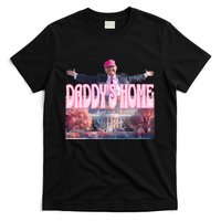 Funny Trump Take America Back DaddyS Home Trump Pink 2024 T-Shirt