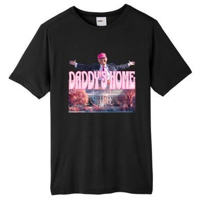 Funny Trump Take America Back DaddyS Home Trump Pink 2024 Tall Fusion ChromaSoft Performance T-Shirt