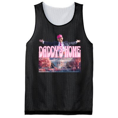 Funny Trump Take America Back DaddyS Home Trump Pink 2024 Mesh Reversible Basketball Jersey Tank