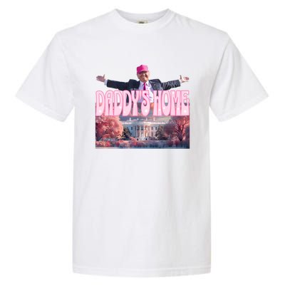 Funny Trump Take America Back DaddyS Home Trump Pink 2024 Garment-Dyed Heavyweight T-Shirt