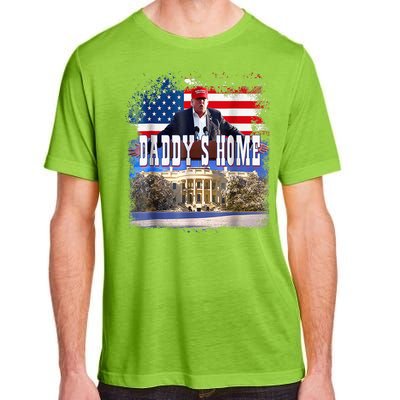 Funny Trump Take America Back Daddys Home Trump 2024 Adult ChromaSoft Performance T-Shirt