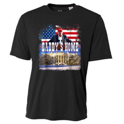 Funny Trump Take America Back Daddys Home Trump 2024 Cooling Performance Crew T-Shirt