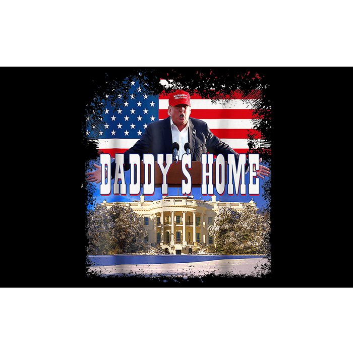 Funny Trump Take America Back Daddys Home Trump 2024 Bumper Sticker