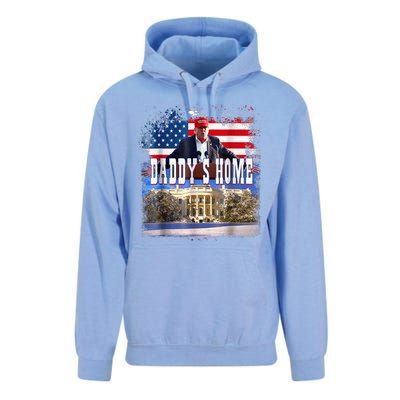 Funny Trump Take America Back Daddys Home Trump 2024 Unisex Surf Hoodie