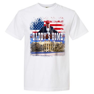 Funny Trump Take America Back Daddys Home Trump 2024 Garment-Dyed Heavyweight T-Shirt