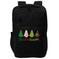 Funny Tis The Season Christmas Tree Cakes Debbie Xmas Gifts Impact Tech Backpack