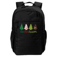 Funny Tis The Season Christmas Tree Cakes Debbie Xmas Gifts Daily Commute Backpack