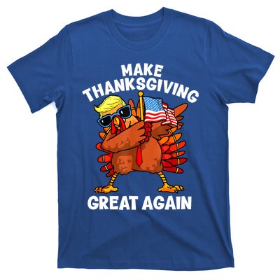 Funny Trump Turkey Make Thanksgiving Great Again Trump 2024 T-Shirt