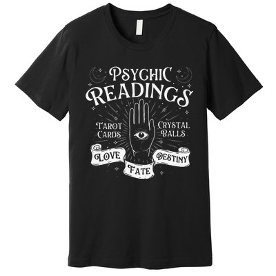 Fortune Telling Teller Foretelling Chiromancy Palmistry Premium T-Shirt