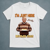 Funny Trump Thanksgiving IM Just Here For The Deviled Eggs T-Shirt