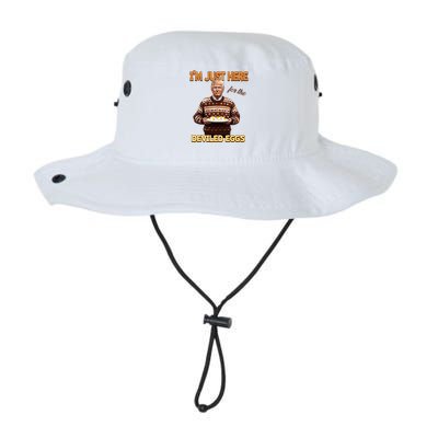 Funny Trump Thanksgiving IM Just Here For The Deviled Eggs Bucket Hat