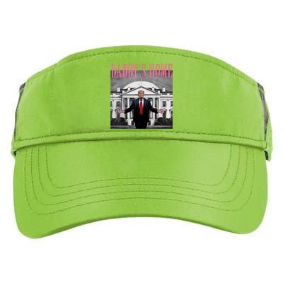 Funny Trump Take America Back DaddyS Home Trump Pink 2024 Adult Drive Performance Visor