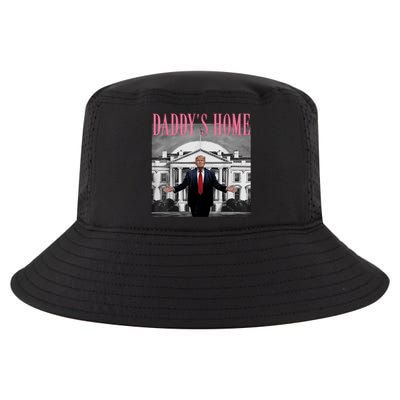 Funny Trump Take America Back DaddyS Home Trump Pink 2024 Cool Comfort Performance Bucket Hat