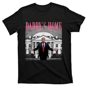 Funny Trump Take America Back DaddyS Home Trump Pink 2024 T-Shirt