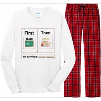 First Teach Then Beach First We Teach Then We Beach Long Sleeve Pajama Set