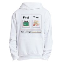 First Teach Then Beach First We Teach Then We Beach Urban Pullover Hoodie