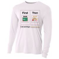 First Teach Then Beach First We Teach Then We Beach Cooling Performance Long Sleeve Crew