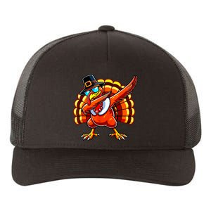 Funny Thanksgiving Turkey Pilgrim Hat Yupoong Adult 5-Panel Trucker Hat