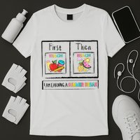 First Teach Then Beach I Am Earning A Summer Break T-Shirt