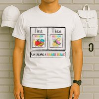First Teach Then Beach I Am Earning A Summer Break T-Shirt