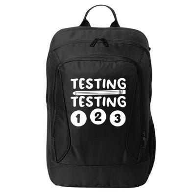 Funny Teacher Testing Design For Wo Testing Teacher City Backpack