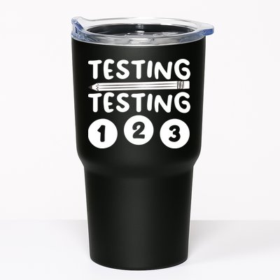 Funny Teacher Testing Design For Wo Testing Teacher Tumbler