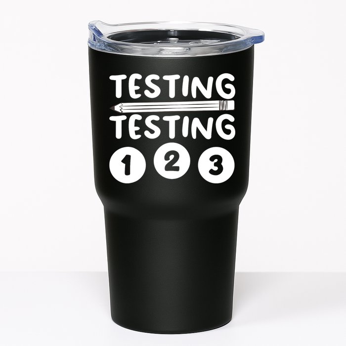 Funny Teacher Testing Design For Wo Testing Teacher Tumbler