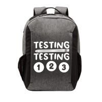 Funny Teacher Testing Design For Wo Testing Teacher Vector Backpack