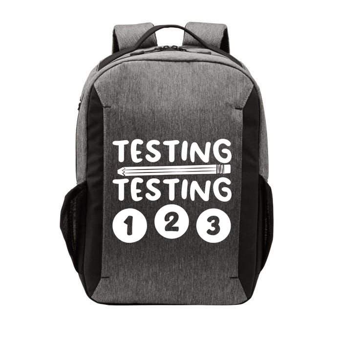 Funny Teacher Testing Design For Wo Testing Teacher Vector Backpack