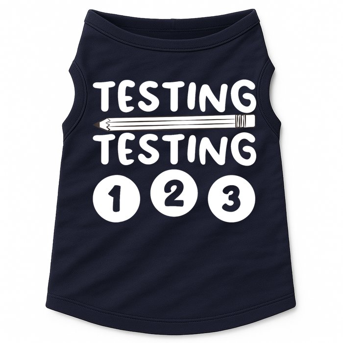 Funny Teacher Testing Design For Wo Testing Teacher Doggie Tank
