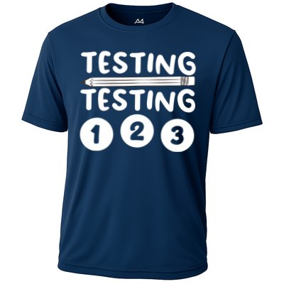 Funny Teacher Testing Design For Wo Testing Teacher Performance Shirt