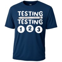 Funny Teacher Testing Design For Wo Testing Teacher Performance Shirt